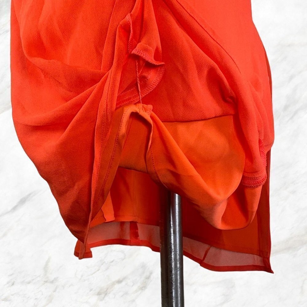 House of Harlow 1960 x REVOLVE Gemma Dress in Orange Red - Picture 7 of 9